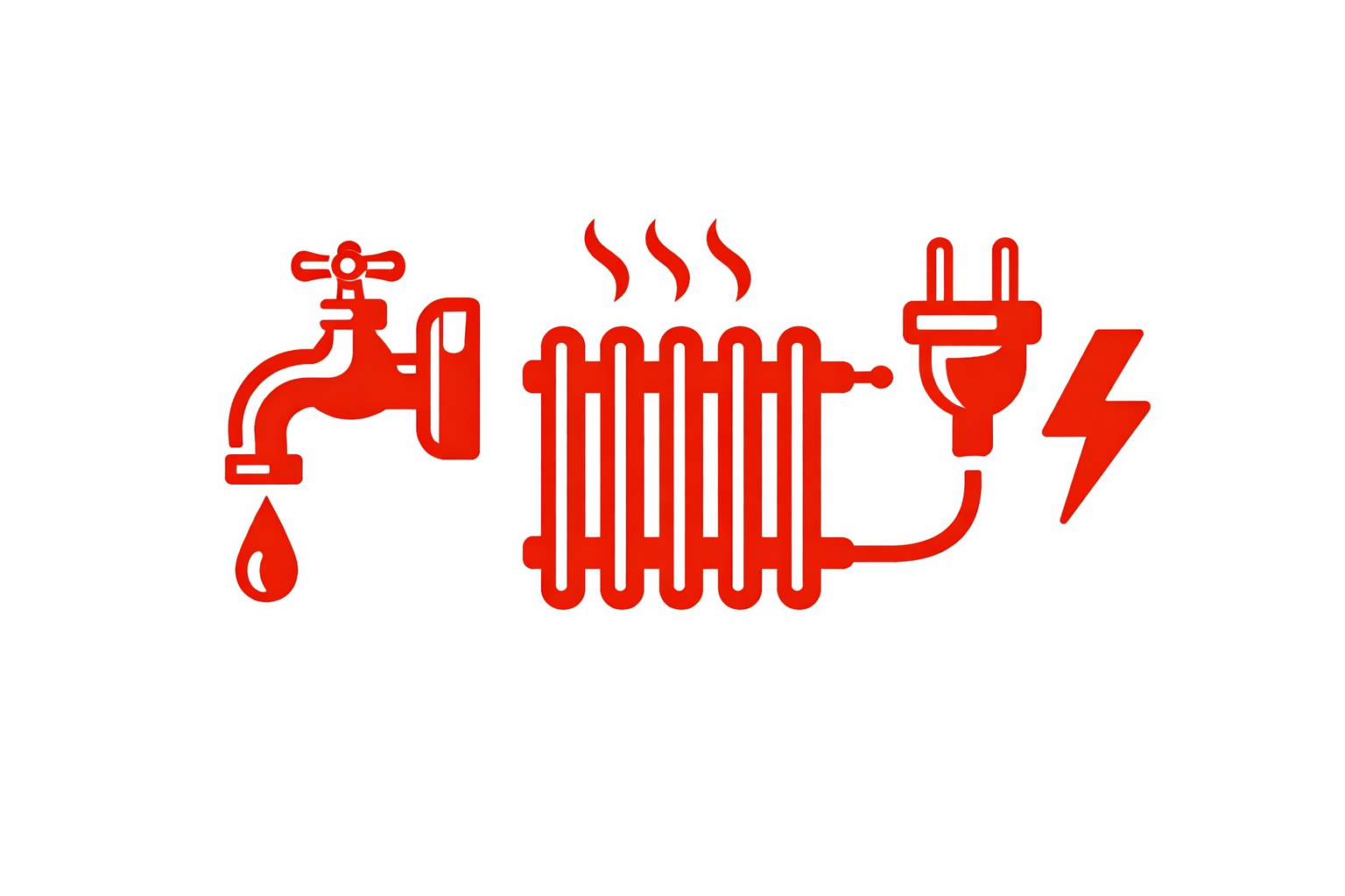 Voda, kúrenie, elektrika